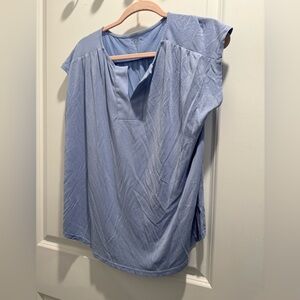 Blue Loft Blouse